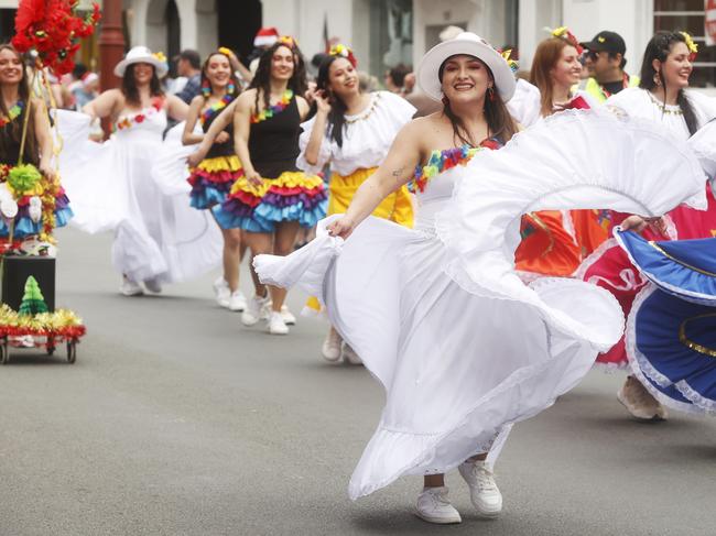 Hobart Christmas Pageant 2024. Picture: Nikki Davis-Jones