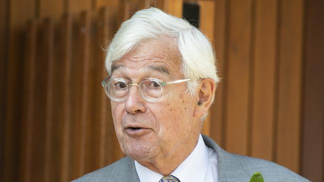 Julian Burnside used Nazi allusions to describe Australia’s border protection policies. Picture: AAP/Ellen Smith