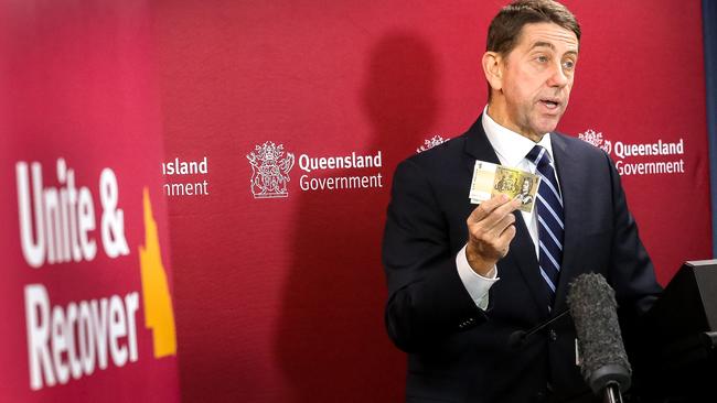 Queensland Treasurer Cameron Dick. Picture: NCA NewsWire / David Kapernick