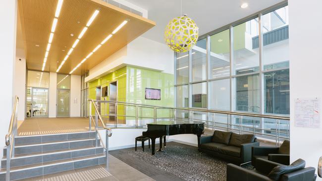 The foyer of the Brisbane Common Ground building.