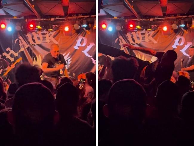 Footage of ‘catastrophic’ stage dive revealed