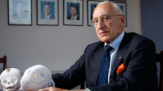 World-renowned craniofacial surgeon Professor David David. Picture: Matt Turner