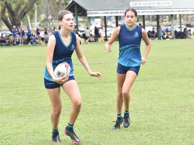 Action from the Red Rooster Junior Touch Carnival at Cyril Connell Fields, Rockhampton, on November 5, 2022.