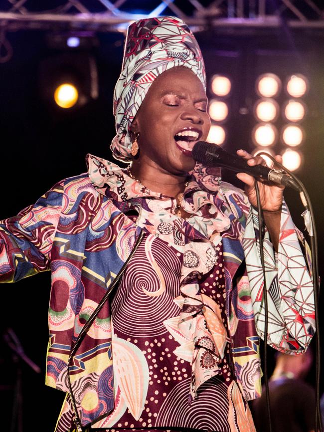 Angélique Kidjo live in Contonou. Picture: Marc Arthur Kidjo