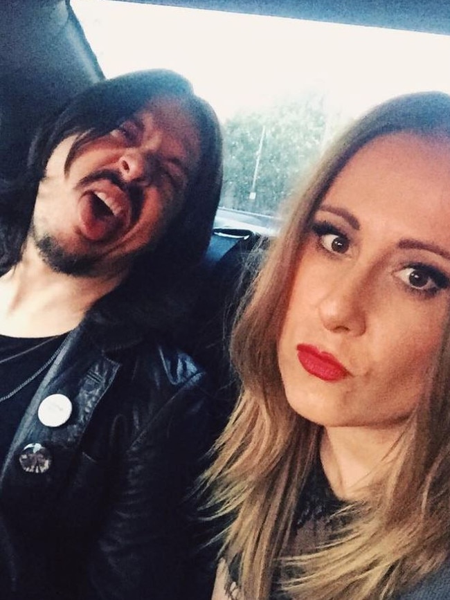 She is married to Silverchair’s Ben Gillies. Picture Instagram/@bengillies888