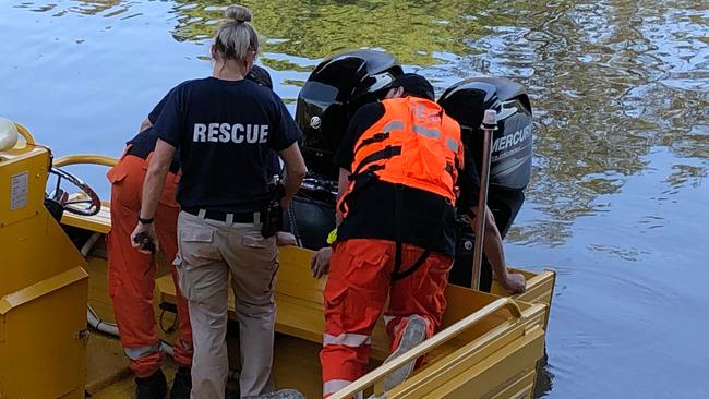 Police rescue were called to assist with the arrest of man, 33, after he allegedly refused to get out of the river. File Photo: Alison Paterson