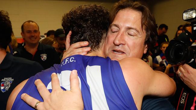 Luke Beveridge has been named the AFL Coach of the Year. Picture: Getty Images