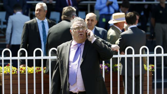 Age journalist Patrick Bartley stands accused of making an anti-Semitic comment to a Melbourne Racing executive at a Spring Racing Carnival luncheon. Picture: Colleen Petch