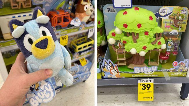 Plenty of Bluey merch on offer at bargain prices. Image: Kidspot