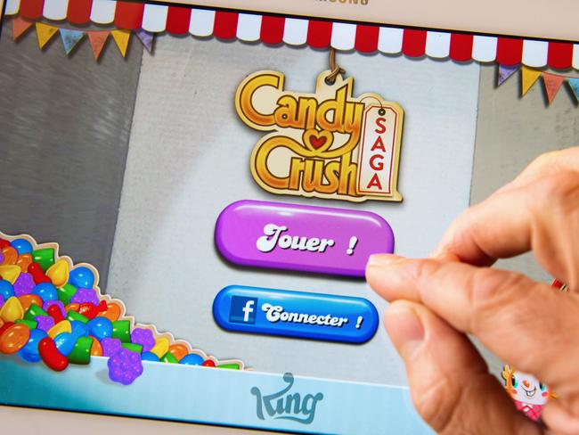 Redirects are sending users to the popular Candy Crush Saga game. Picture: Philippe Huguen / AFP