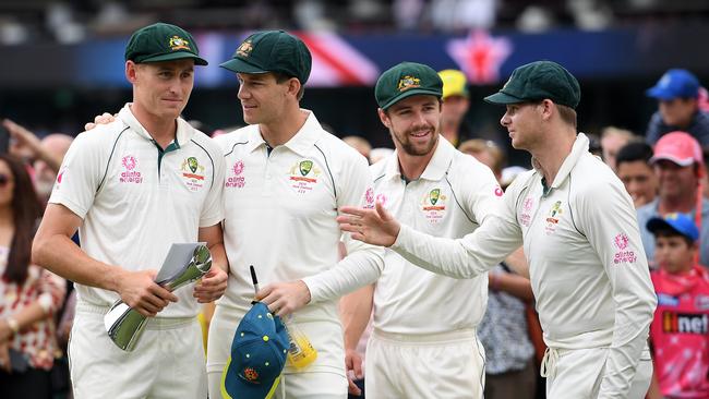 Marnus Labuschagne has boosted Tim Paine’s team. Pic: AAP