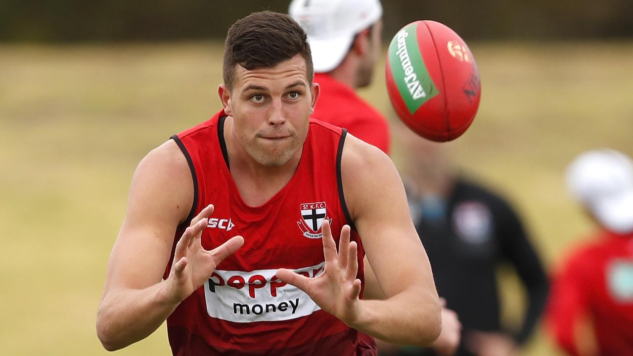 Rowan Marshall looked like a good option even with Paddy Ryder in the side. Picture: Dylan Burns/AFL Photos via Getty Images.