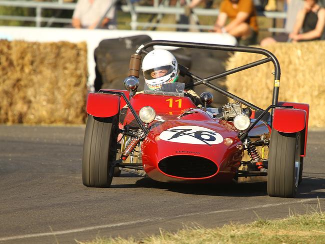 Warwick's Matthew Devitt in his 1965 Centaur Clubman Sports car at the Historic Leyburn Sprints (Photo: Southern Queensland Country)