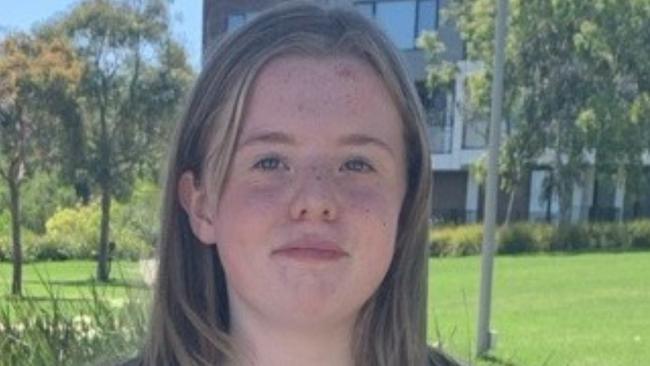 Olivia, 13, was last seen in Bacchus Marsh on September 18, 2024. Picture: Victoria Police