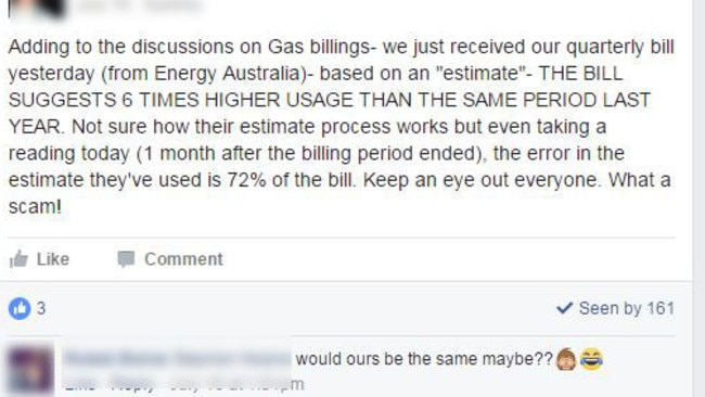 Gas bill too high Estimated meter reader charges have customers