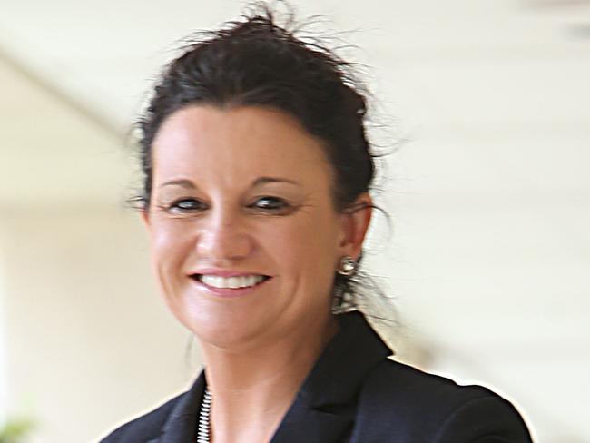 Jacqui Lambie at Parliament. Pic Annette Dew