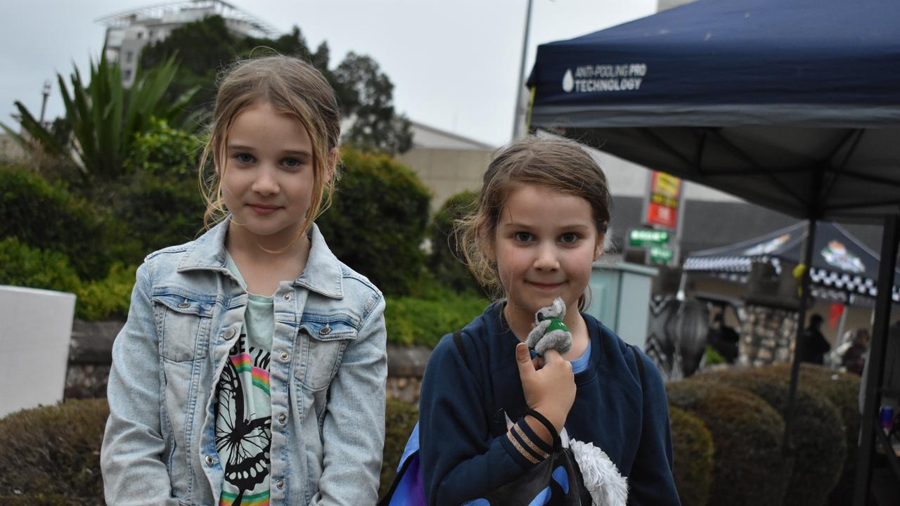 Families &amp; friends enjoy a Friday night out at the Unlock the Block event at Darcy Doyle Place, Ipswich, on August 12, 2022. Picture: Peta McEachern