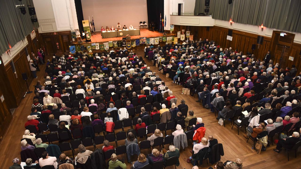 The CWA annual general meeting in 2019 was held at the Williamstown Town Hall. Picture: Dannika Bonser