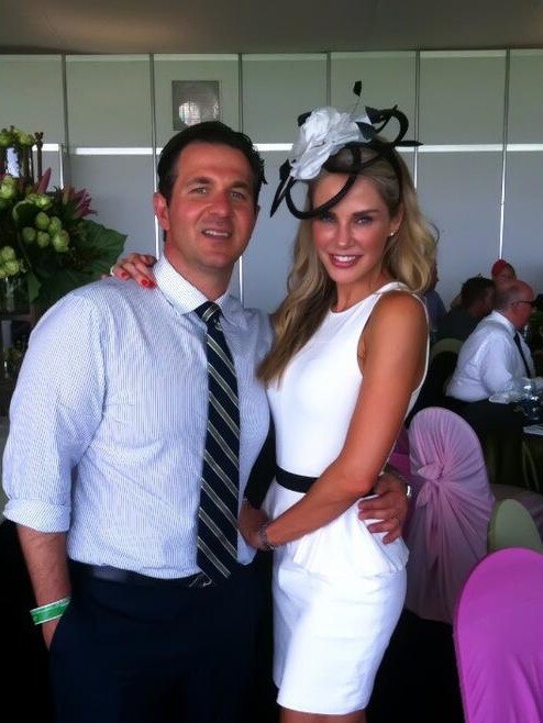 Bo with his wife Megan in 2012.