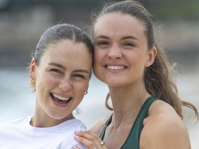 Laura Henshaw & Steph Claire Smith, co-founders of Kic, whose app will show readers how to get fit and healthy over the next four weeks.Photo Jeremy Piper