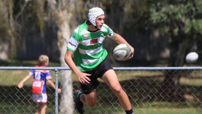 Palm Beach Currumbin centre Lalau Robbie in action. Picture: Supplied