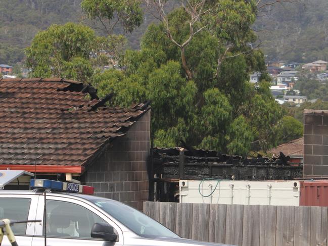 Emergency services respond to fatal fire at Benboyd Circle Rokeby on 19 January 2025. Picture: Elise Kaine