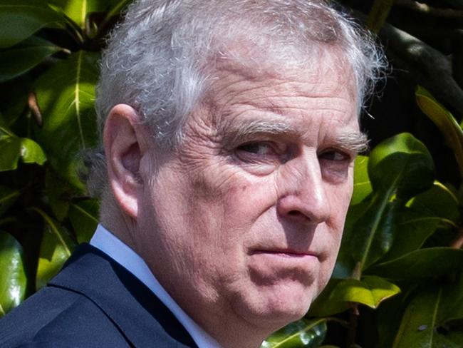 Prince Andrew, Duke of York, departs after attending the Easter Sunday church service at St George's Chapel in Windsor Castle on 9 April 2023 in Windsor, United Kingdom. Easter Sunday is the focal point of the Royal Family's Easter celebrations and this will be the first without Queen Elizabeth II. (photo by Mark Kerrison/In Pictures via Getty Images)