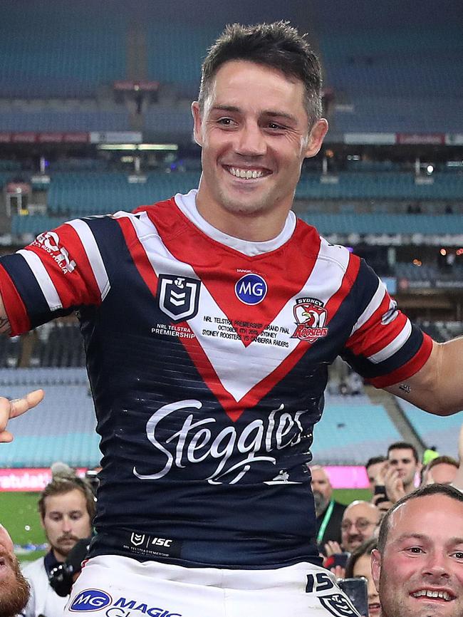 Cooper Cronk and Andrew Johns have said Nathan Cleary is ahead of them at the same age of their careers. Picture: Phil Hillyard