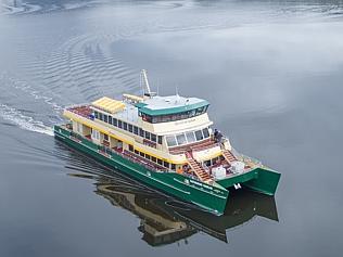 New Sydney-bound ferry tests sea legs