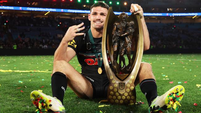 Talk has turned quickly to making Nathan Cleary an Immortal but is it too soon, writes Paul Crawley. Picture: Getty Images.