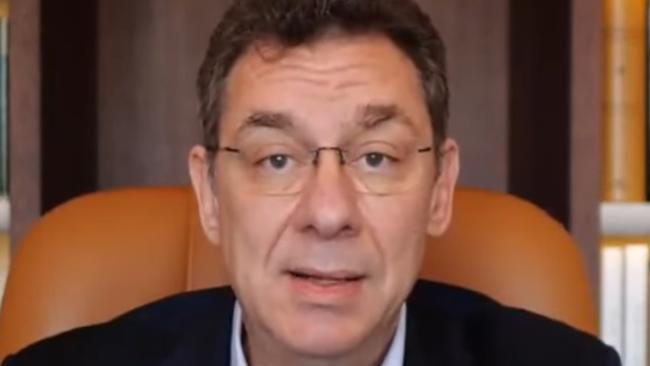 Pfizer chief executive Albert Bourla interview with The Washington Post in March 2022. Source: YouTube