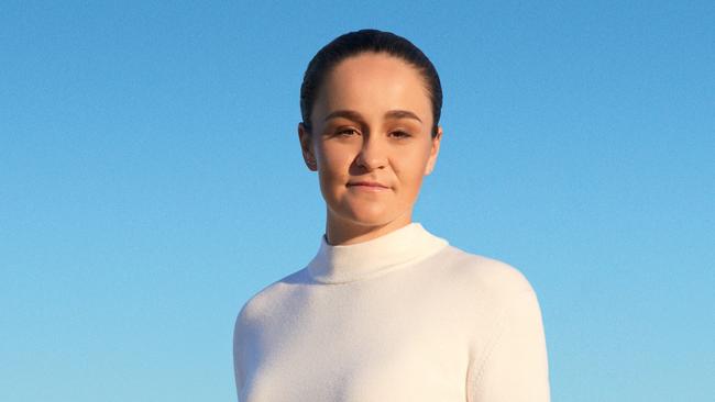 World No.1 tennis player Ash Barty is delighted to be back on court and sharing her stories. Picture: James Giles / Vogue Australia