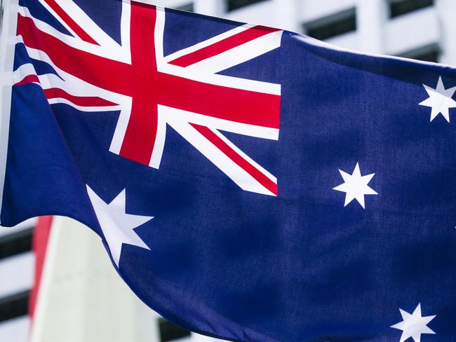 BRISBANE, AUSTRALIA - NewsWire Photos - JANUARY 10, 2025: A generic photo of the Australian Flag in Brisbane.Picture: NewsWire / Glenn Campbell