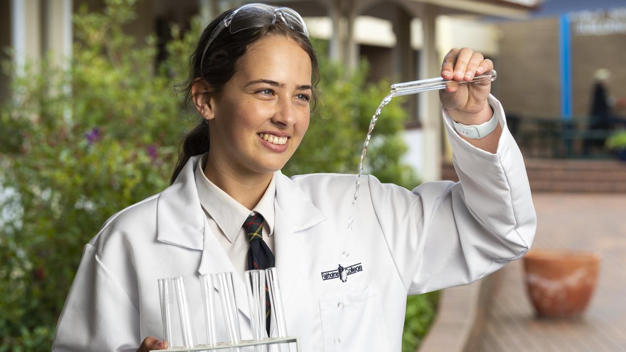 Fairholme College student Kayla Belford for Bright Futures feature, Thursday, September 2, 2021. Picture: Kevin Farmer