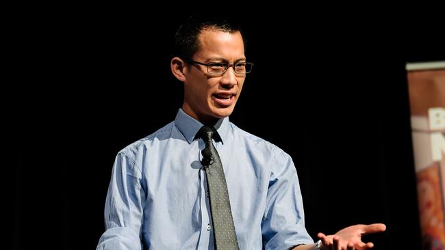 Mathematics educator Eddie Woo has gained recognition for his innovative teaching methods. (Pic: Morgan Sette)