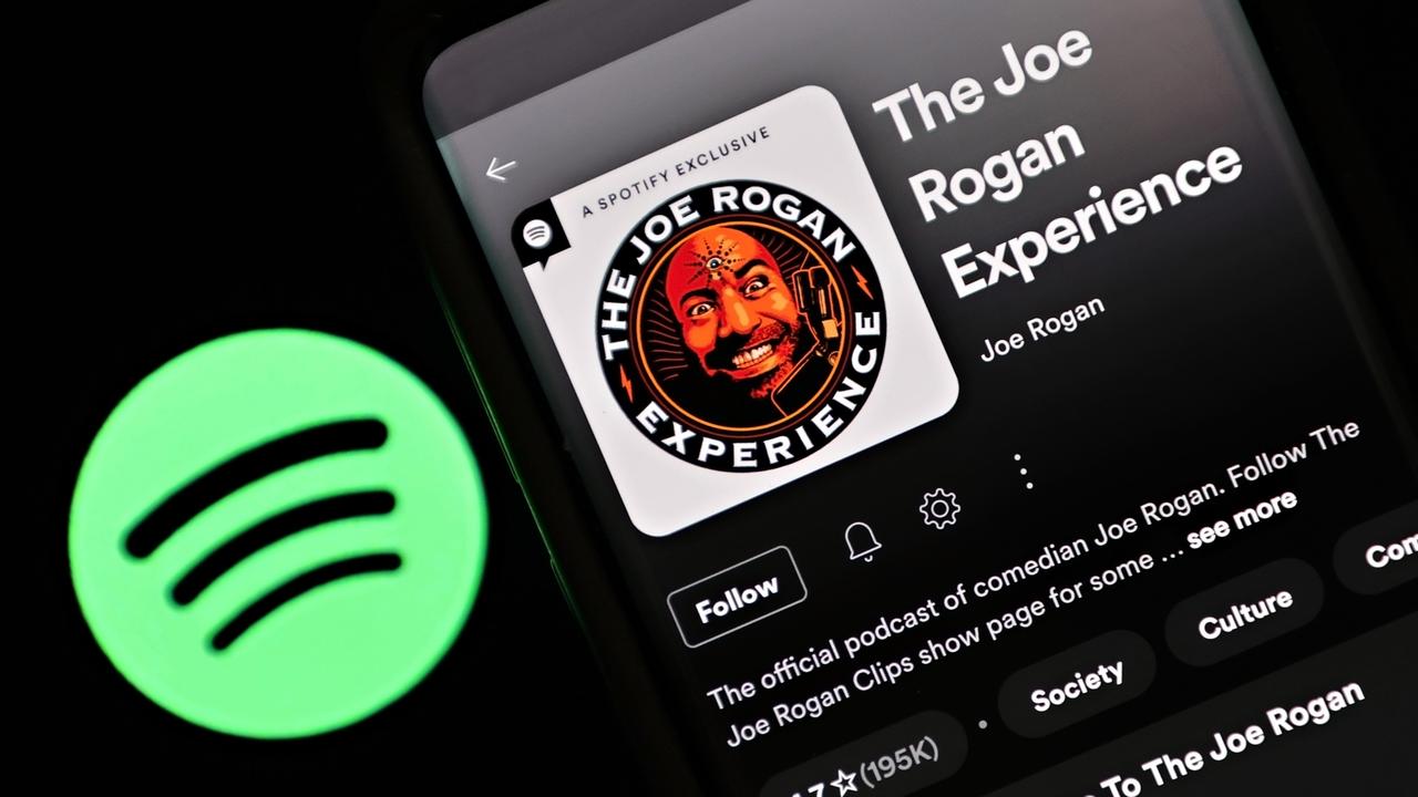 JRE Missing reported Saturday that 113 episodes of The Joe Rogan Experience had been deleted. Picture: Cindy Ord/Getty Images