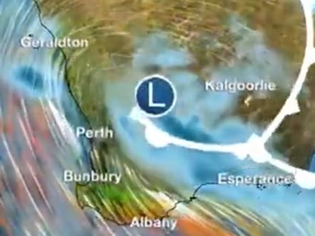 Wild weather battered the southern coast. Picture: Bureau of Meteorology