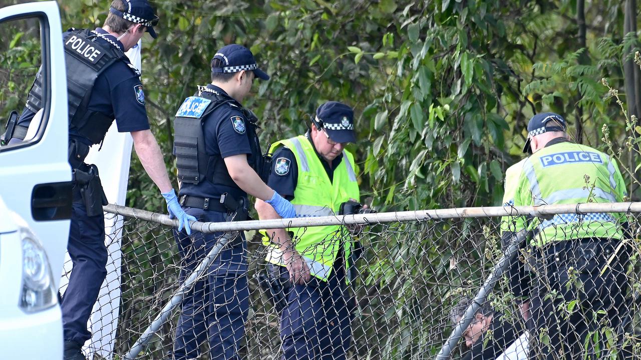 The woman killed in the crash was found by emergency services several metres off the road. . Picture: John Gass