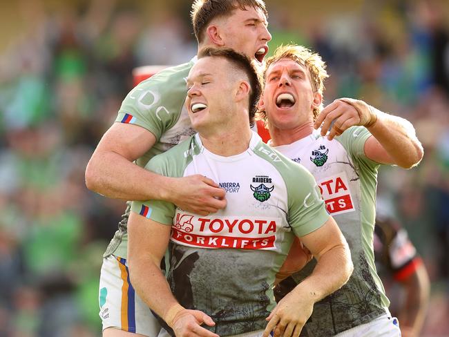 Matty Johns likes what he sees in this current crop of Raiders. Picture: Mark Nolan/Getty Images