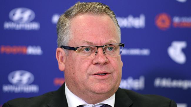 FFA head of leagues Greg O’Rourke. Picture: AAP
