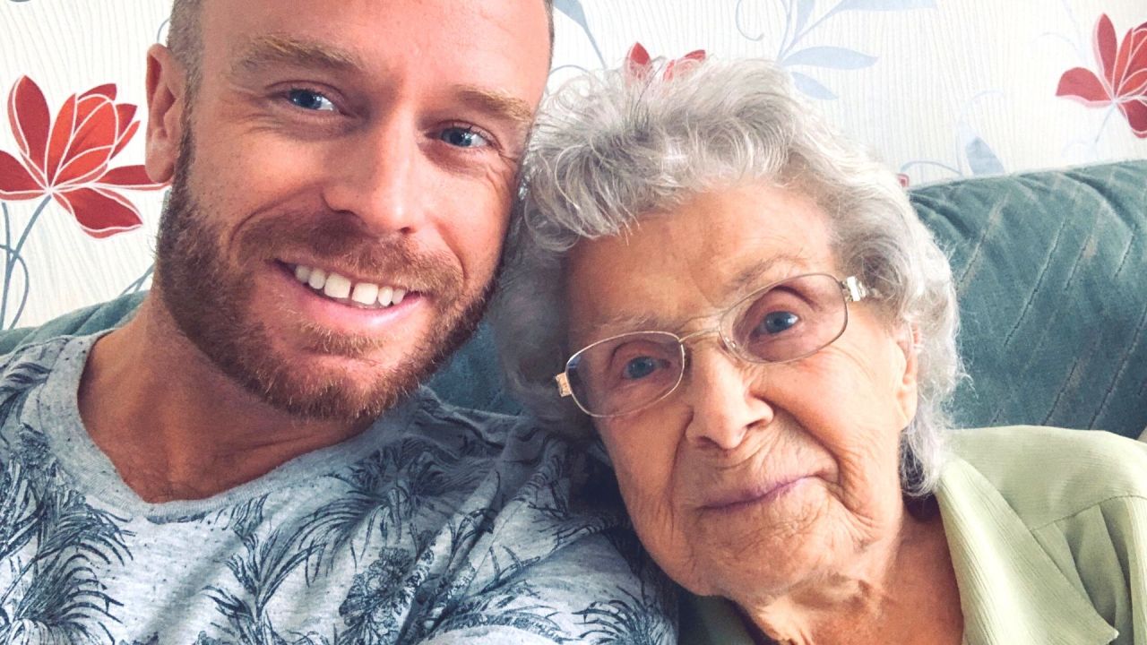 One of Gary's greatest champions - his grandmother. Source: Supplied