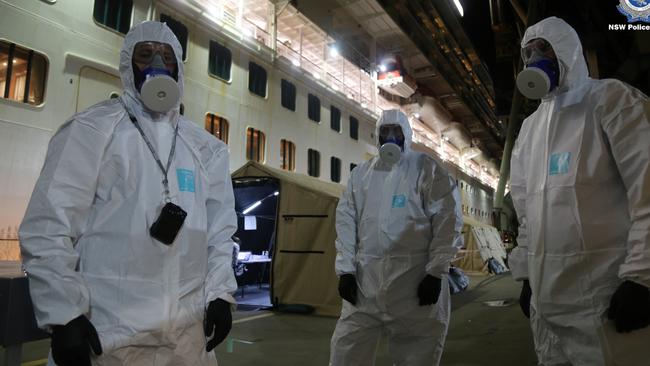 Gladys Berejiklian apparently learnt nothing from the Melbourne experience or her own catastrophe, the Ruby Princess. Picture: NSW Police