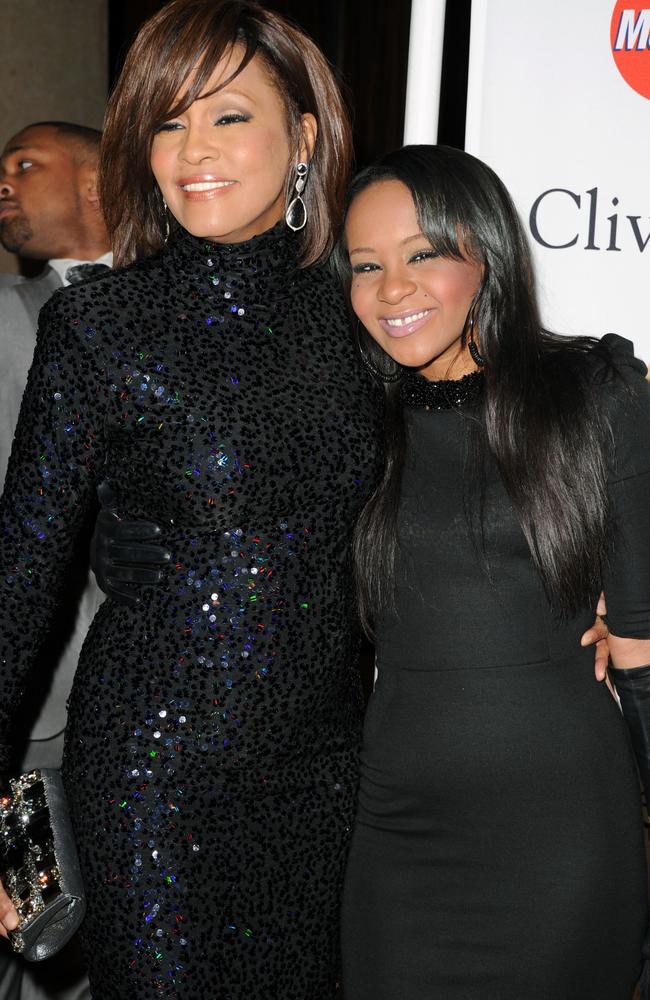 The late Whitney Houston with her daughter, Bobbi Kristina Brown, in 2011. Picture: Getty Images                         <a capiid="20061124a34d4c586940deeda5e7a447" class="capi-video">Nick Gordon Found Legally Responsible for Bobbi Kristina Brown's Death</a>