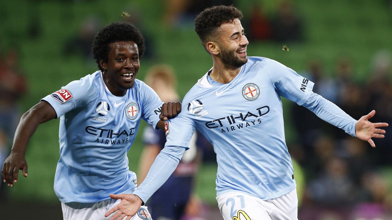 Melbourne City A-League debut Idrus Abdulahi, Central Coast Mariners, 5 ...