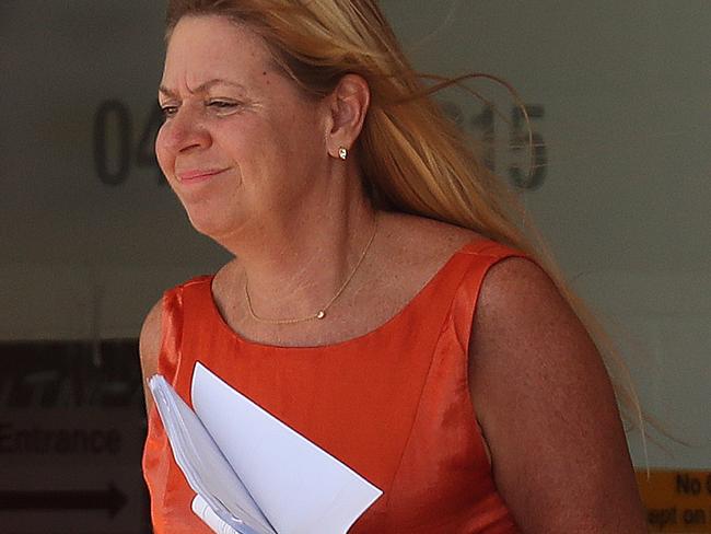 Clive Mensink’s girlfriend Jodie Shay in Brisbane. Picture: Lyndon Mechielsen.