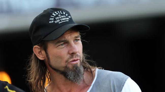 Ben Cousins at Richmond training at Optus Oval earlier this year. Picture: Trevor Collens/The Sunday Times