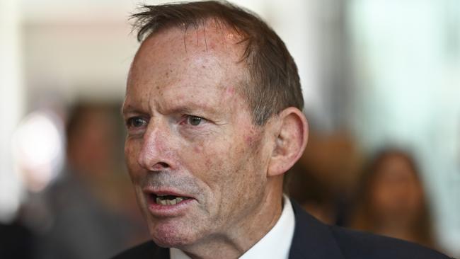 Former prime minister Tony Abbott. Picture: NCA NewsWire/Martin Ollman