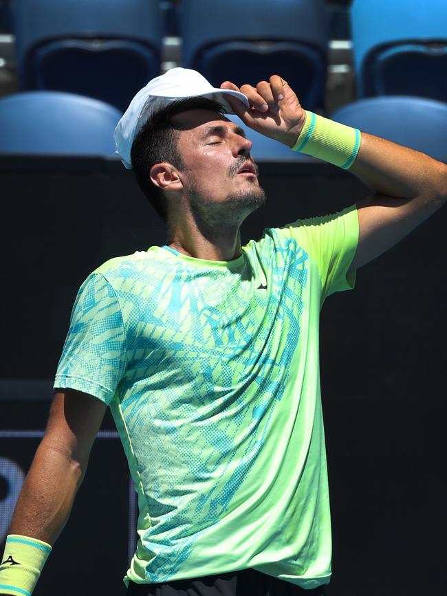 Tomic came into qualifying with plenty of momentum. Picture: David Caird