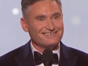 Dave Hughes opened the Logies with a hilarious monologue in 2017.