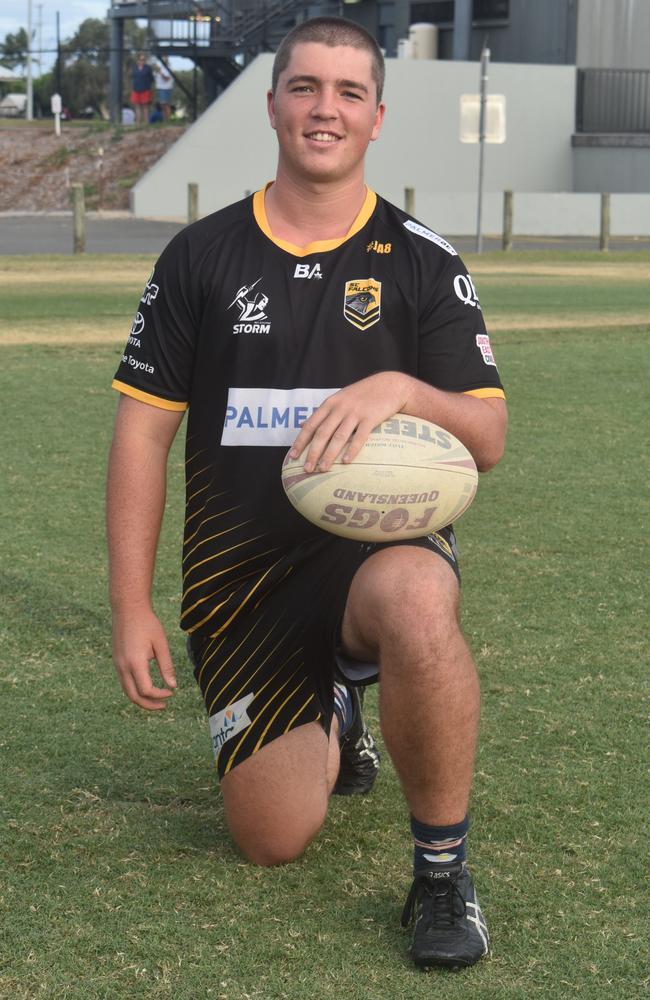 Sunshine Coast Falcons Mal Meninga Cup player for 2023, Harry Dwyer. Picture: Eddie Franklin